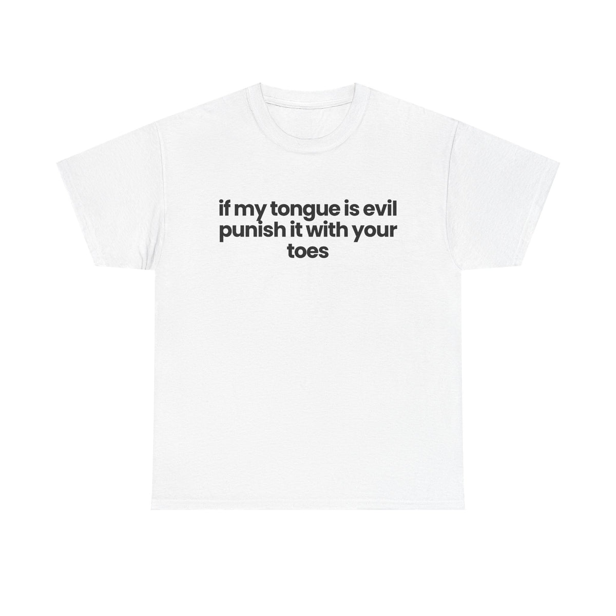 If my tongue is evil