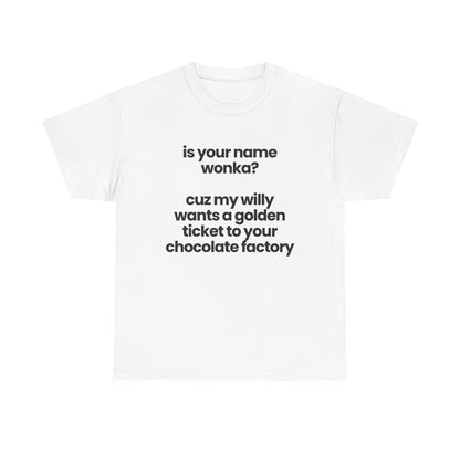 is your name wonka?