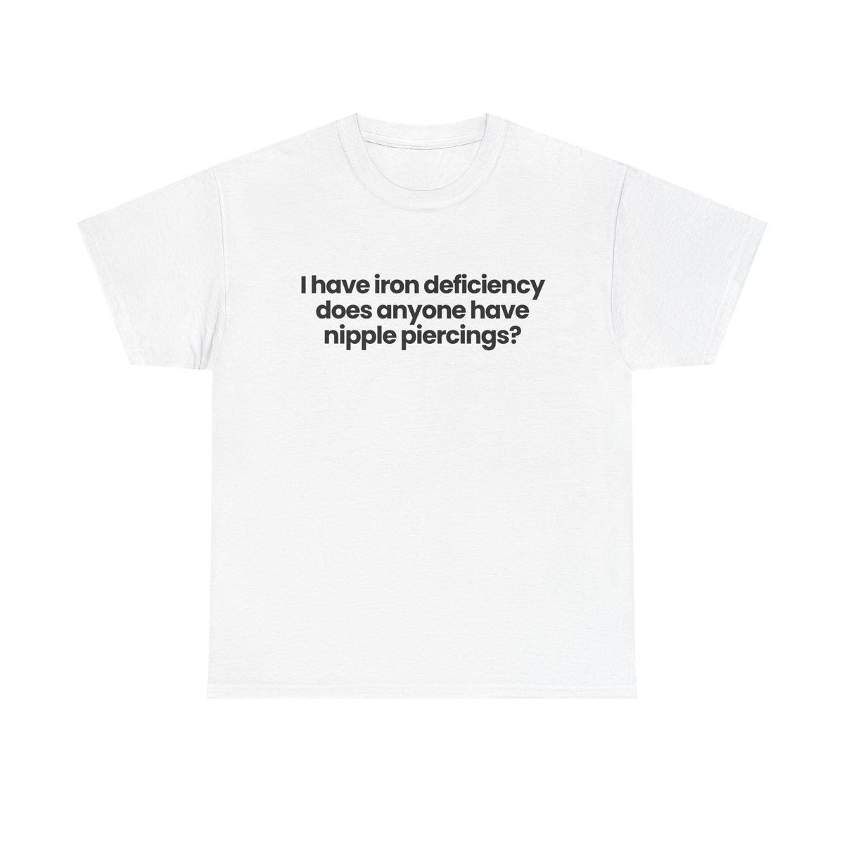 I have iron deficiency