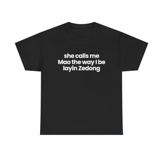 she calls me mao