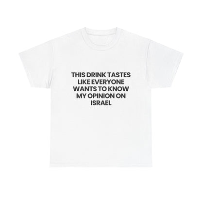 This drink tastes like...
