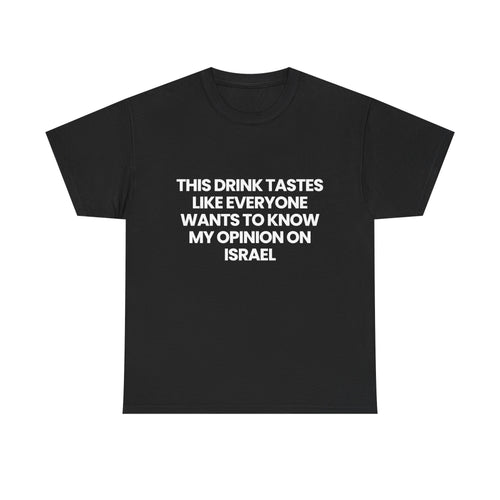 This drink tastes like...