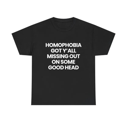 Homophobia got y'all missing out