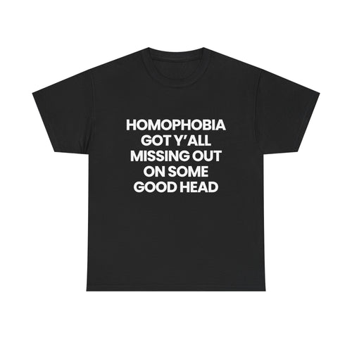 Homophobia got y'all missing out