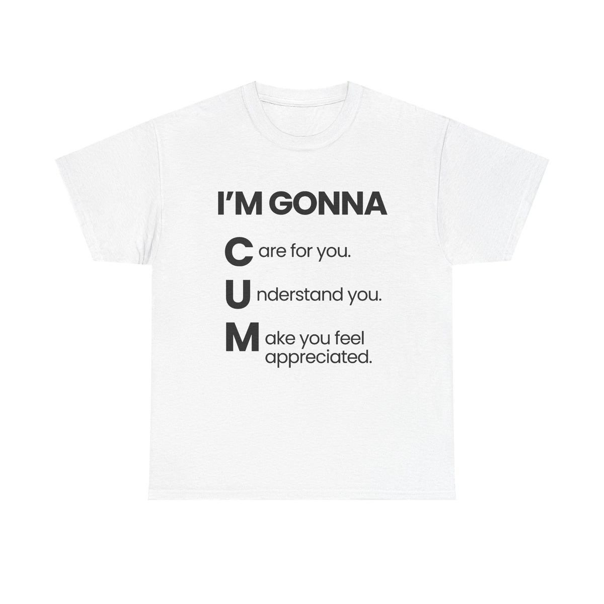 I'm gonna cum