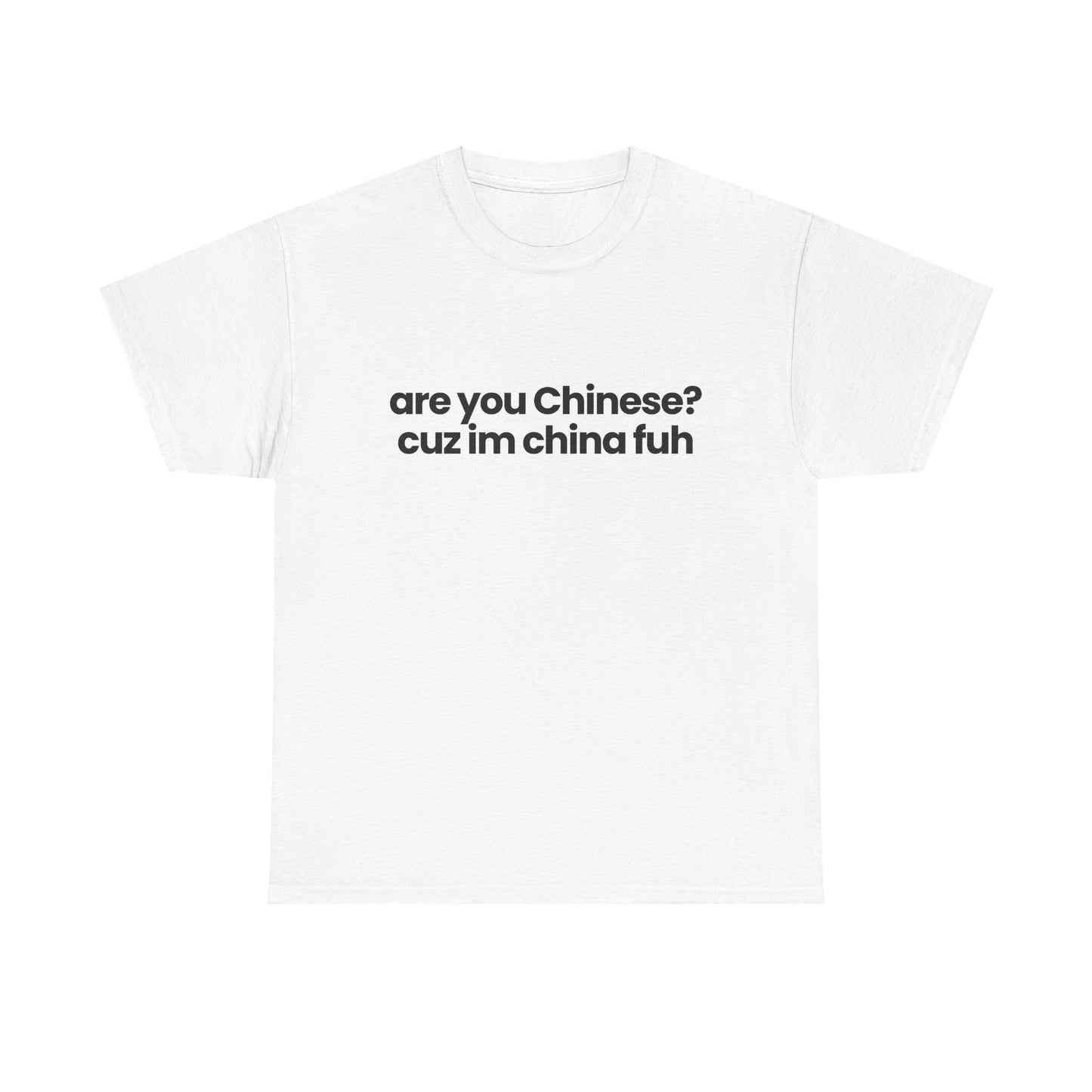 Are you Chinese?